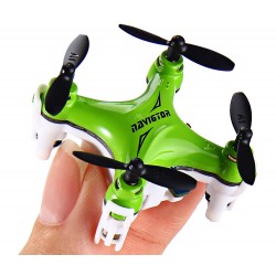 Grønn nano RC Quadrocopter Drone 360 Degree Roll 2.2cm