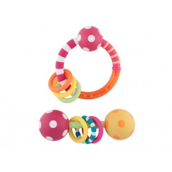 Ring Polka Dot Rattle