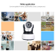 T8809(720P) H.264 SERIES PTZ INDOOR P2P IP CAMERA TENVIS